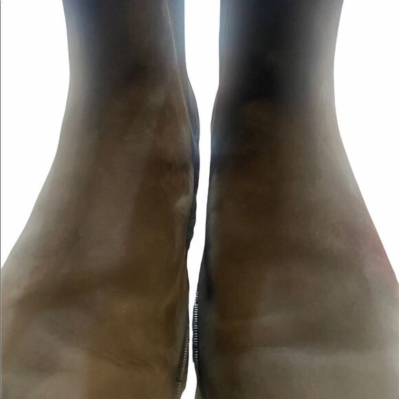 Cole Haan Mens Warner Gray Leather Chelsea Boots Shoes Size 11M - Picture 2 of 14